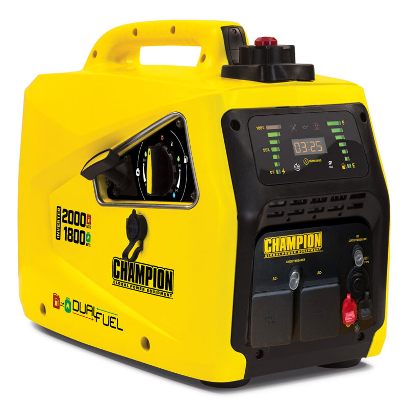 Champion 82001i-E-DF Dual Fuel Inverter Petrol Generator