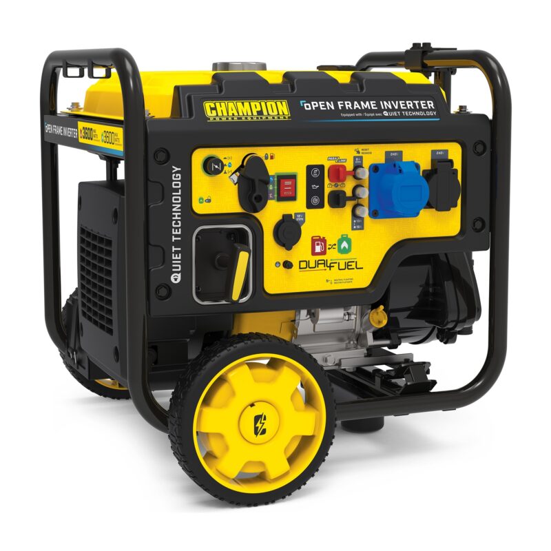 Champion CPG4000DHY-DF Dual Fuel Frame Type Inverter Generator